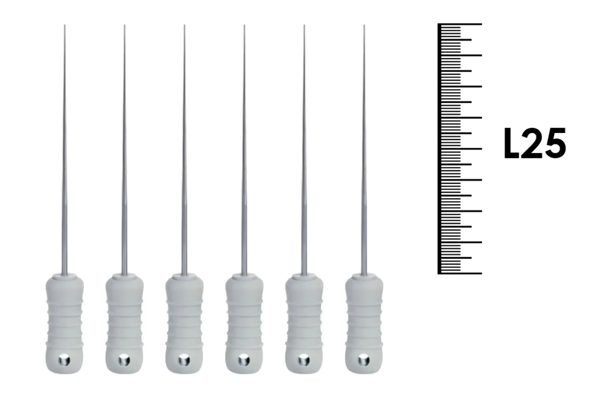 NiTi Finger Spreaders 25мм 15/25 (6 шт), EndoStar - спредеры ручные