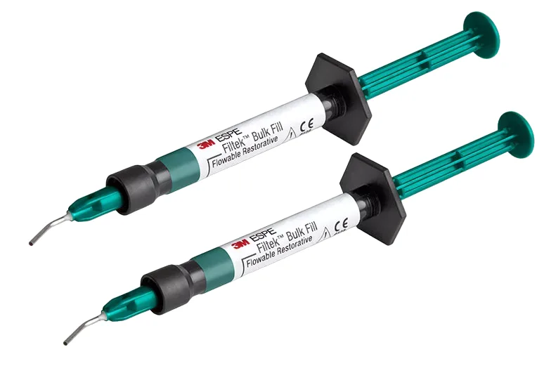 Filtek Bulk Fill U (универсальный, жидкотекучий композит, шприц (2 х 2 г.), 3M ESPE