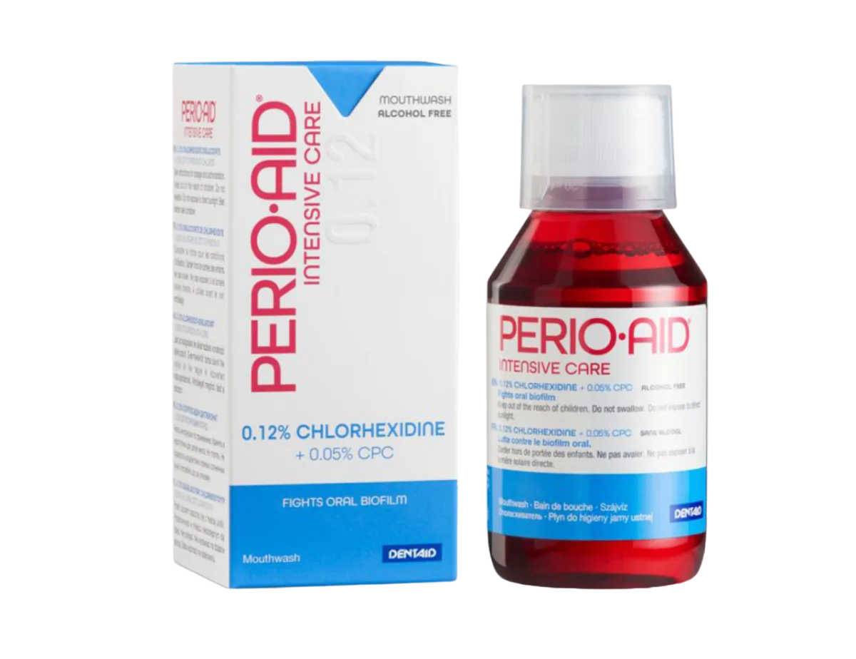 Perio Aid ополаскиватель для полости рта с хлоргексидином 0,12% - (500мл.)