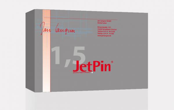 112 - Набор JetPin 1,5 мм с закрытыми втулками, 1000 шт. + бор 1,5 мм
