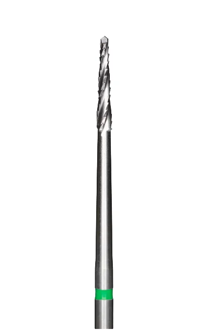 Удлинённая фреза конусная для распиливания, зелёная (FG H162SXL.314.014)