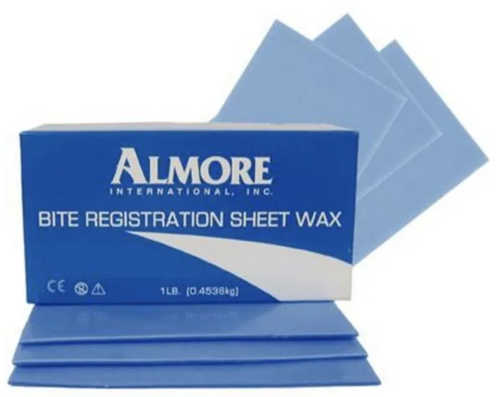 Воск Almore bite registration sheet wax (17пласт)