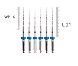 Mtwo 21мм, 05, N15 (6 шт), VDW - тейпер, WP 16