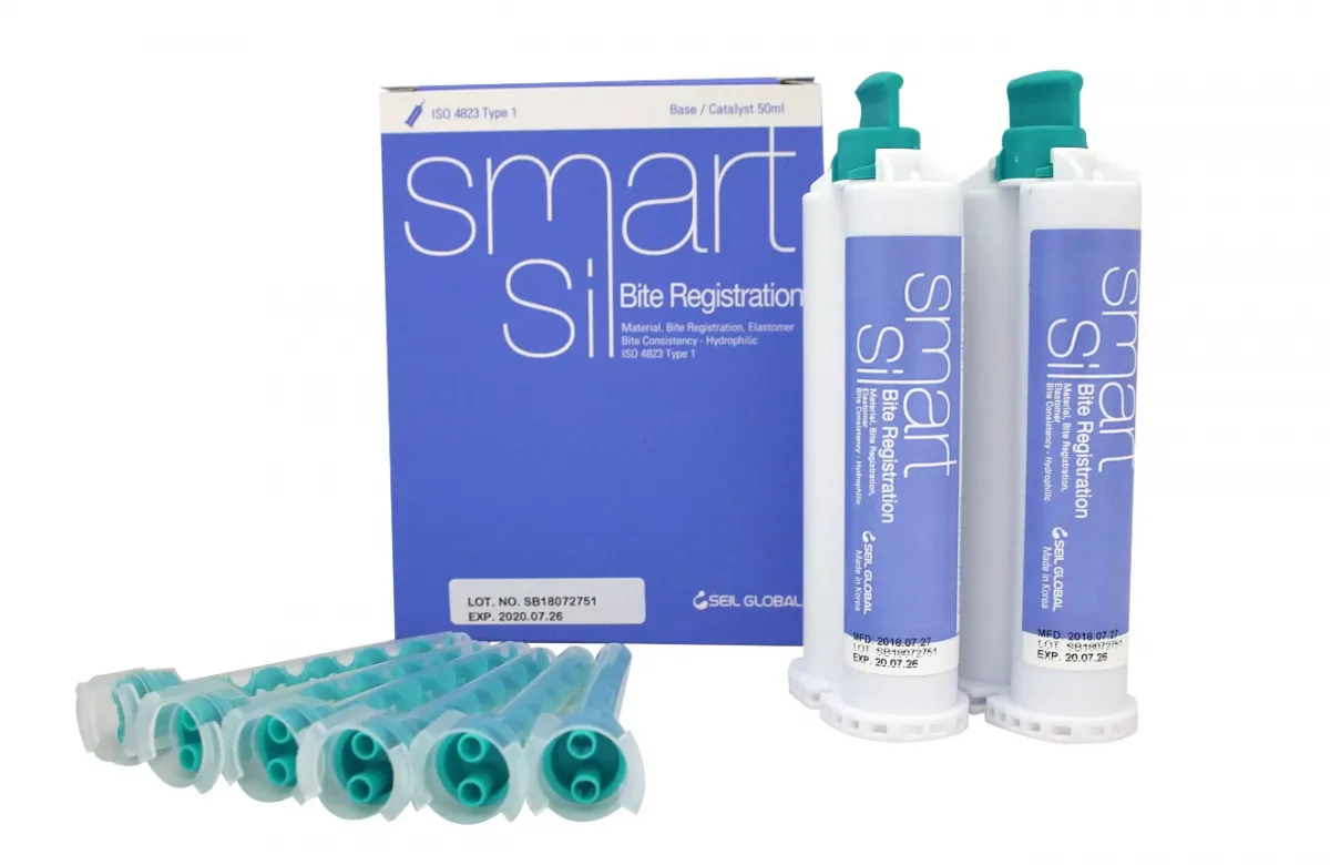 Smart Sil Bite Registration, слепочный материал - (2 х 50мл)