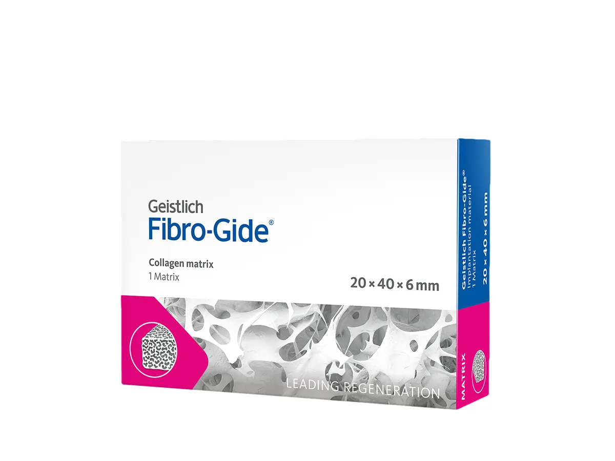 Fibro-Gide (20х40x6мм), матрикс коллагеновый резорбируемый для аугментации мягких тканей