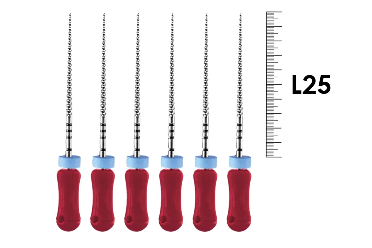 Thermafil Verifier 25мм №25 (6 шт), Dentsply Sirona - эндодонтические верификаторы, для обтураторов термафил