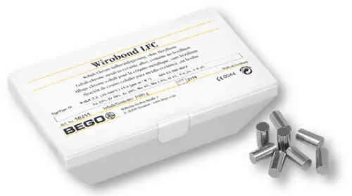 Сплав Wirobond Easy CoCr для керамики, Co (53,8%), Cr (25%), W (10,5%), Mo (2,5%), Fe (7%), 1кг