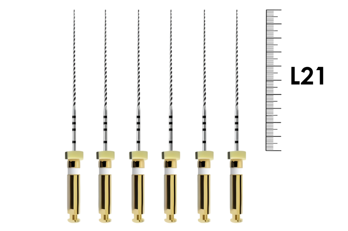 PathFile 21мм №16 (6 шт), Dentsply Sirona - машинные файлы, для создания ковровой дорожки
