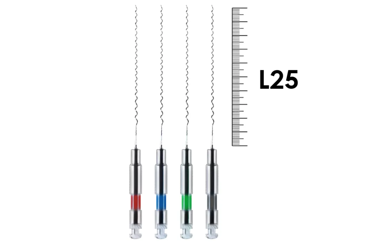 Root Fillers Pro-Endo / Рут Филлеры Про Эндо 25мм №25-40 ассорти, VDW - эндодонтические каналонаполнители, машинные