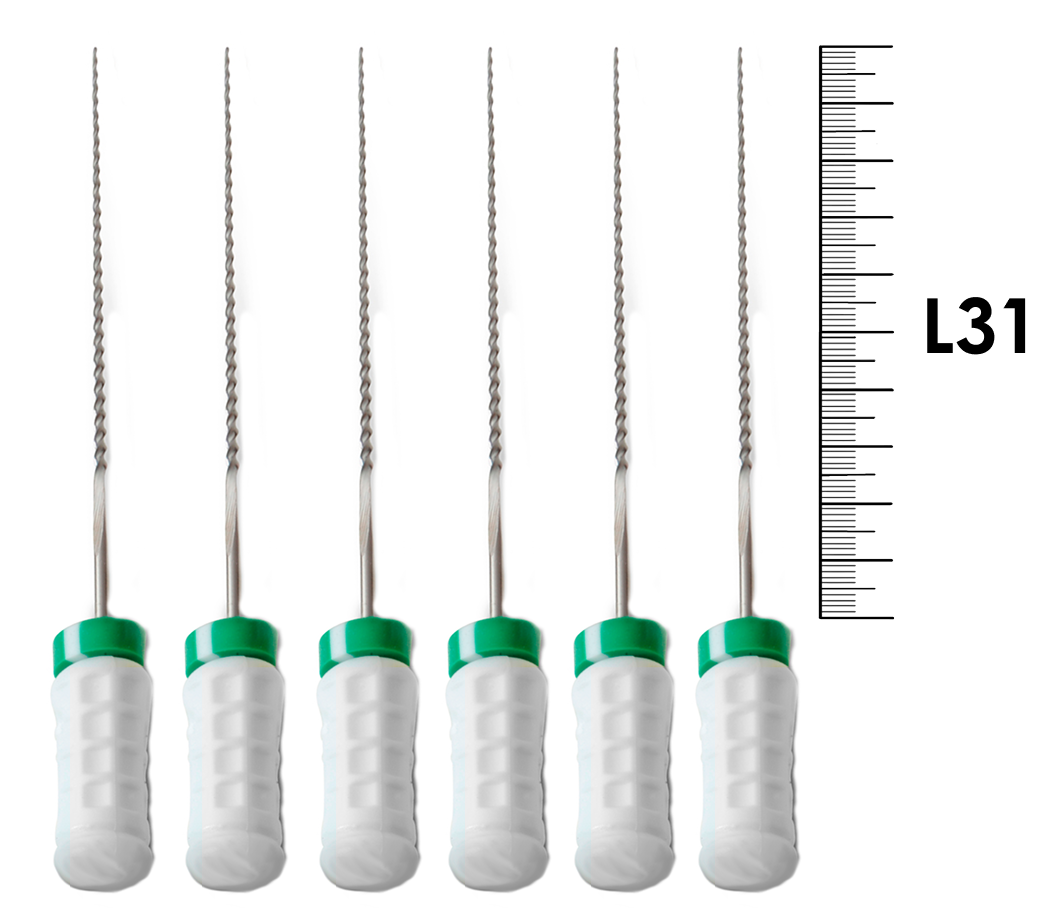 K-Reamer M-Access 31мм №15 (6 шт), Dentsply Sirona - ручные файлы, каналорасширители