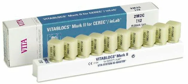 Vitablocs Mark II for Cerec/inLab, 3D-Master I14 цвет 2M1C, 5 шт. (VITA)