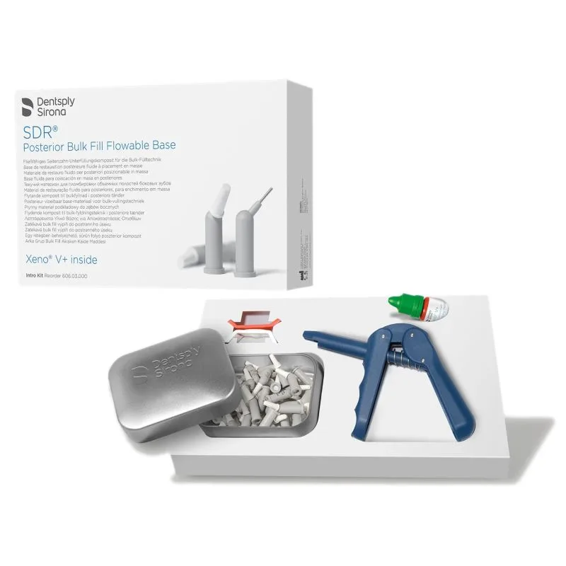 SDR Starter Kit, композит для жевательных зубов, набор в капсулах (45 x 0.25 г.), Dentsply
