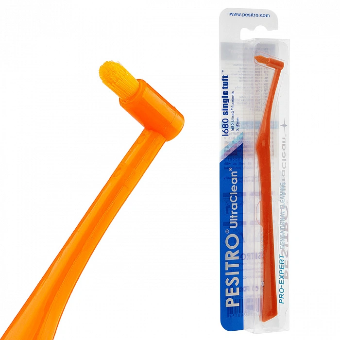 Зубная щетка Pesitro UltraClean Ultra Soft 1680 Single Tuft монопучковая