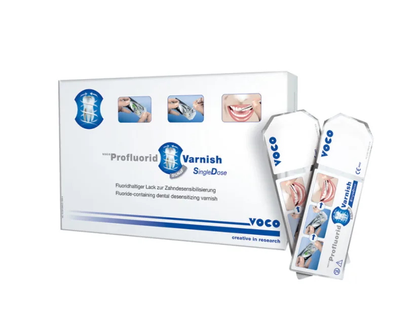 Profluorid Varnish фторсодержащий лак для лечения гиперестезии зубов