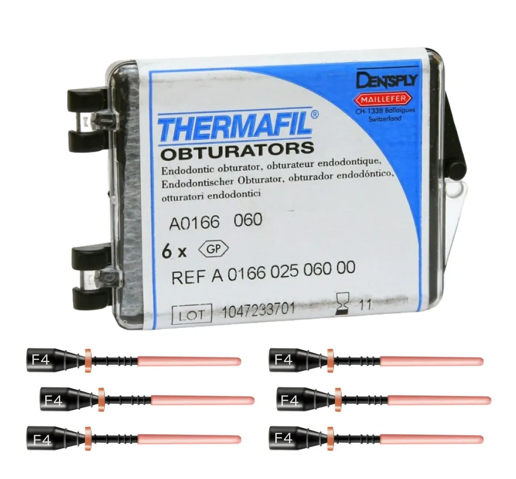 Thermafil ProTaper - обтураторы (36 мм, F4, 6 шт.)