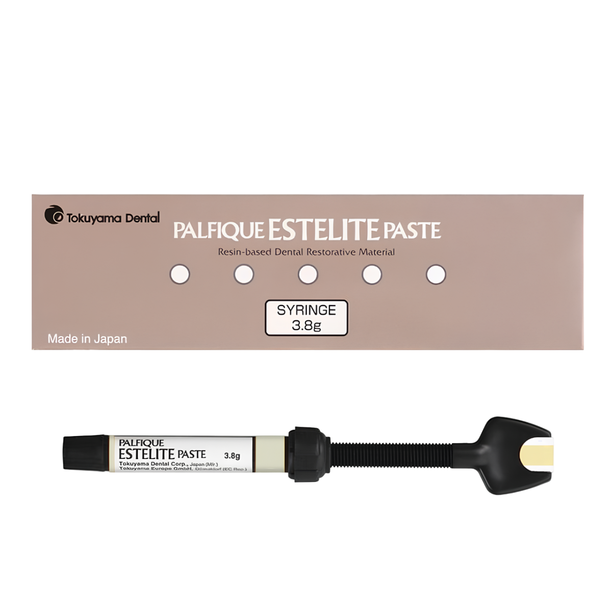 Palfique Estelite Paste (Эстелайт Палфик) шприц С2, 3.8гр, Tokuyama Dental, пломба Estelite
