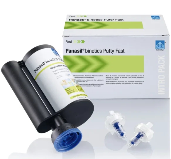 Panasil Binetics Putty Fast (2 x 380 мл), Kettenbach - материал оттискный