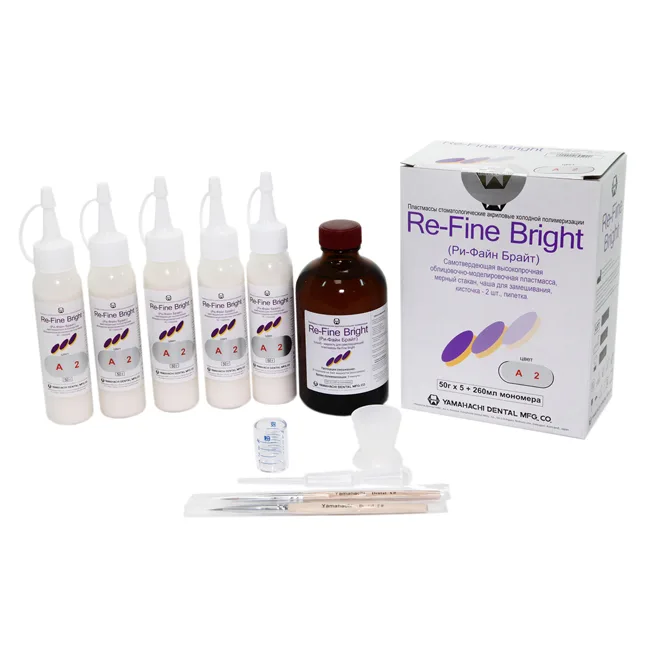 Re-Fine Bright (Ре-Файн Брайт) цвет A2 (5 х 50 гр + 260 мл)