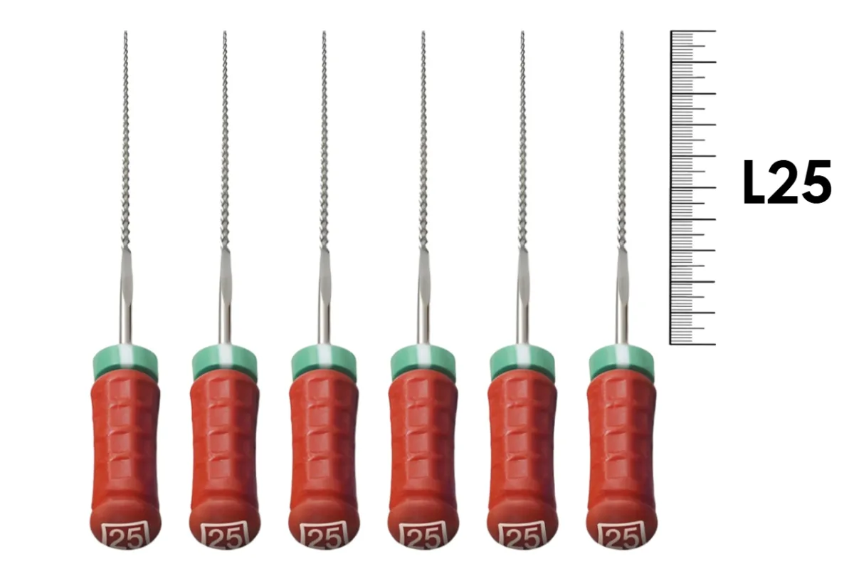 K-File M-Access 25мм №45 (6 шт), Dentsply Sirona - ручные файлы, каналорасширители