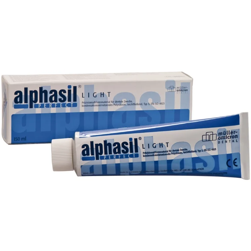 Слепочная масса С-силиконовая Alphasil light - корригирующий слой высокой текучести (150 мл)