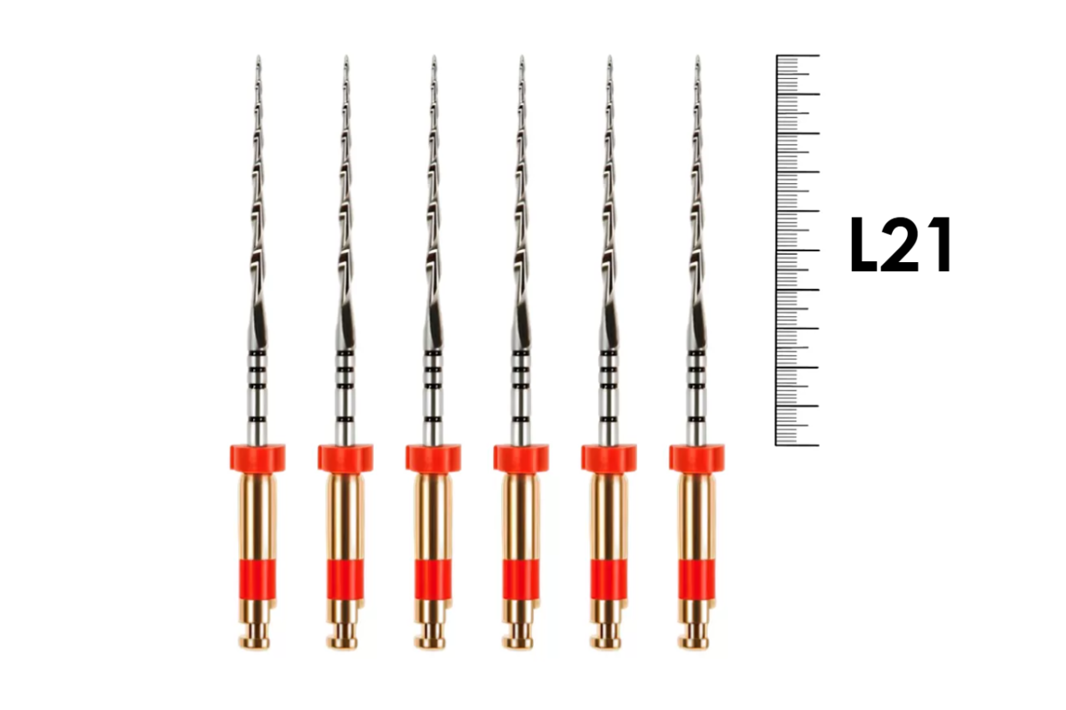 Reciproc 21мм №R25 (6 шт), VDW - машинные файлы