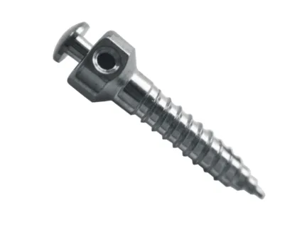 Мини-имплантат ЧЕТЫРЕХГРАННЫЙ. Сплав титана D: 1.6 mm L: 12 mm