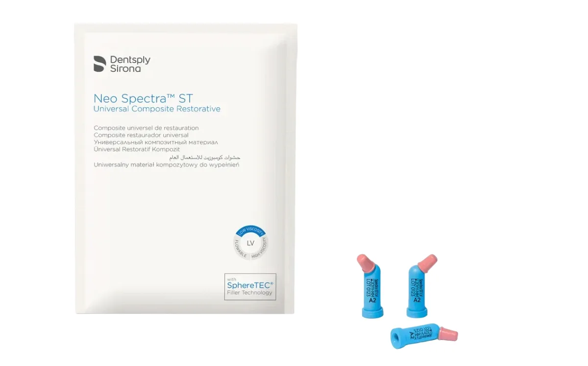 Neo Spectra ST LV, цвет A4 (капсулы 16 x 0,25 г), Dentsply Sirona - композит