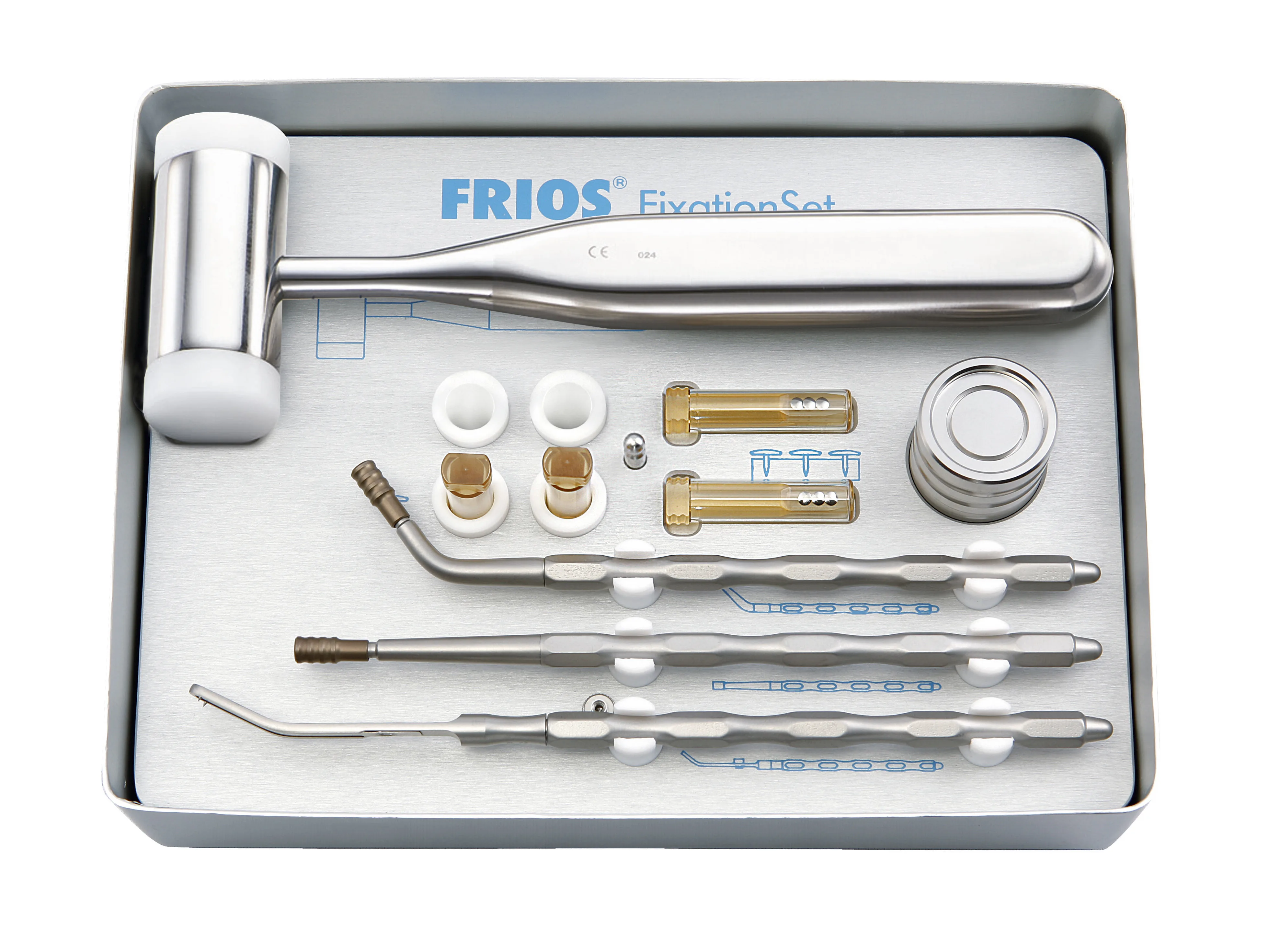 Набор инструментов для дентальной имплантологии Frios Fixation Set