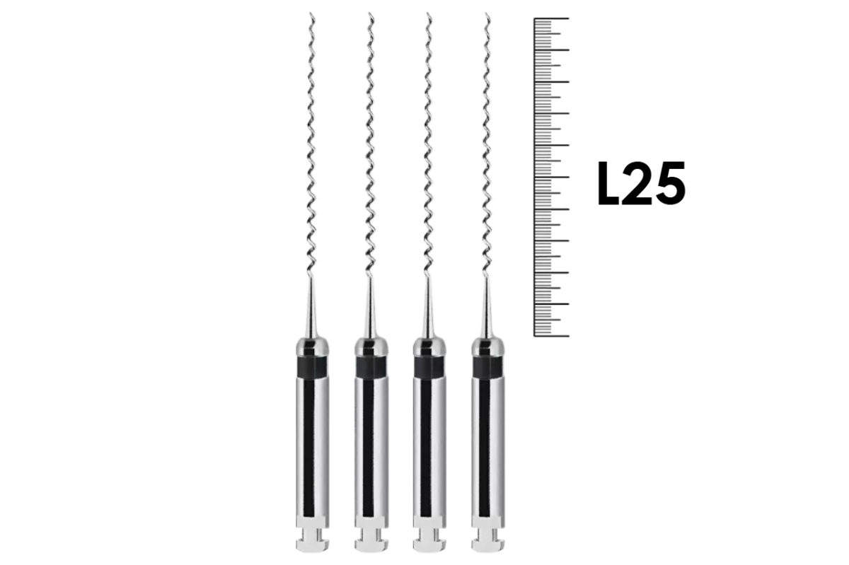 Root Fillers L / Рут Филлеры L 25мм №40, VDW - эндодонтические каналонаполнители, машинные