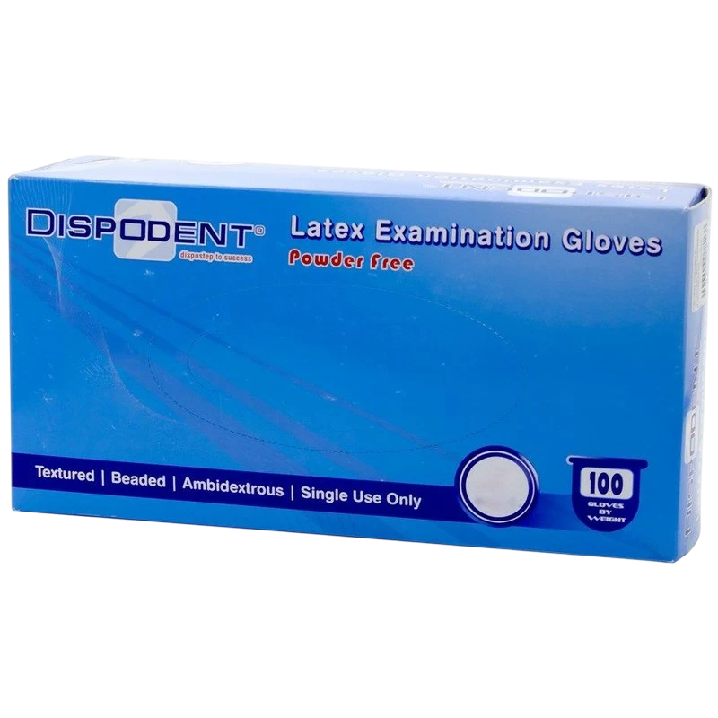 Перчатки латексные Dispodent XL 9-10 (100 шт)