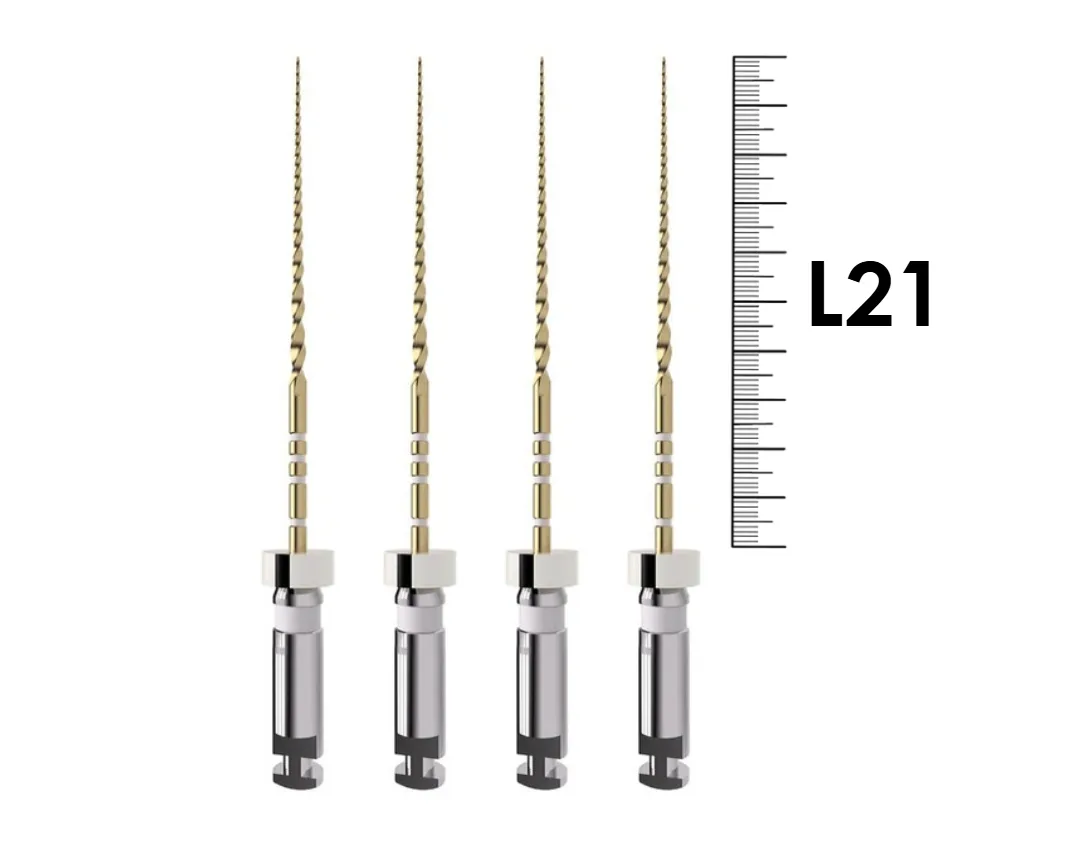 TruNatomy Glider 21мм (4 шт), Dentsply Sirona - машинные файлы, стерильные