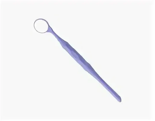 Relax FS Ultra, 24 мм, цвет Pastel Lavender, Hahnenkratt - зеркало стоматологическое родиевое ультраяркое с ручкой