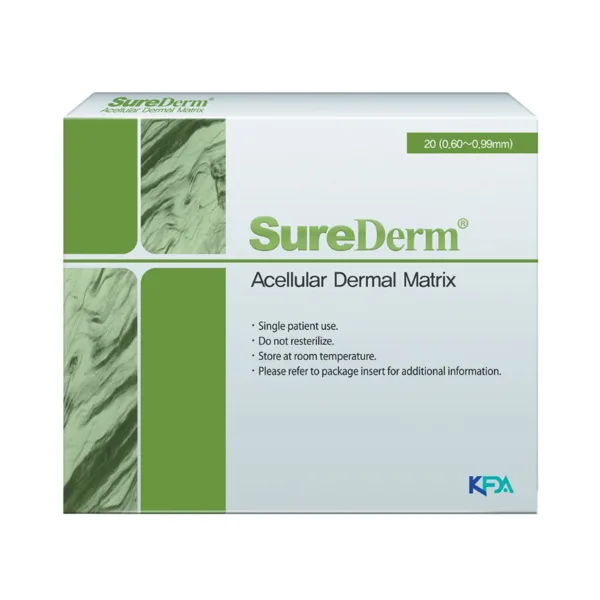 SureDerm мембрана, толщина 0.60-0.99 мм, размер 2х4 мм