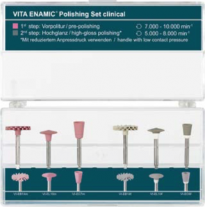 Набор для полировки керамики VITA Enamic Polishing Set Clinical