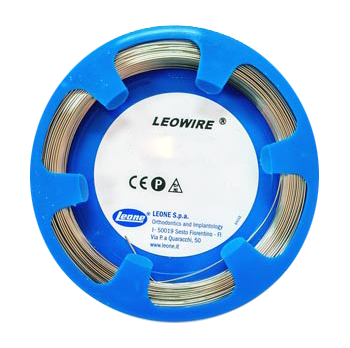 Проволока ортодонтическая Leowire стальная 0,8мм/20м Leone