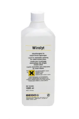 Электролит Wirolyt для полировки кобальт-хромовых сплавов, 1л
