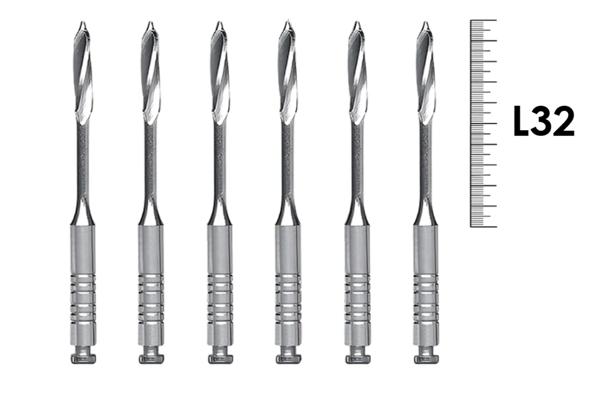 Largo RA 32мм №6 (6 шт), Dentsply Sirona - расширители прямых корневых каналов