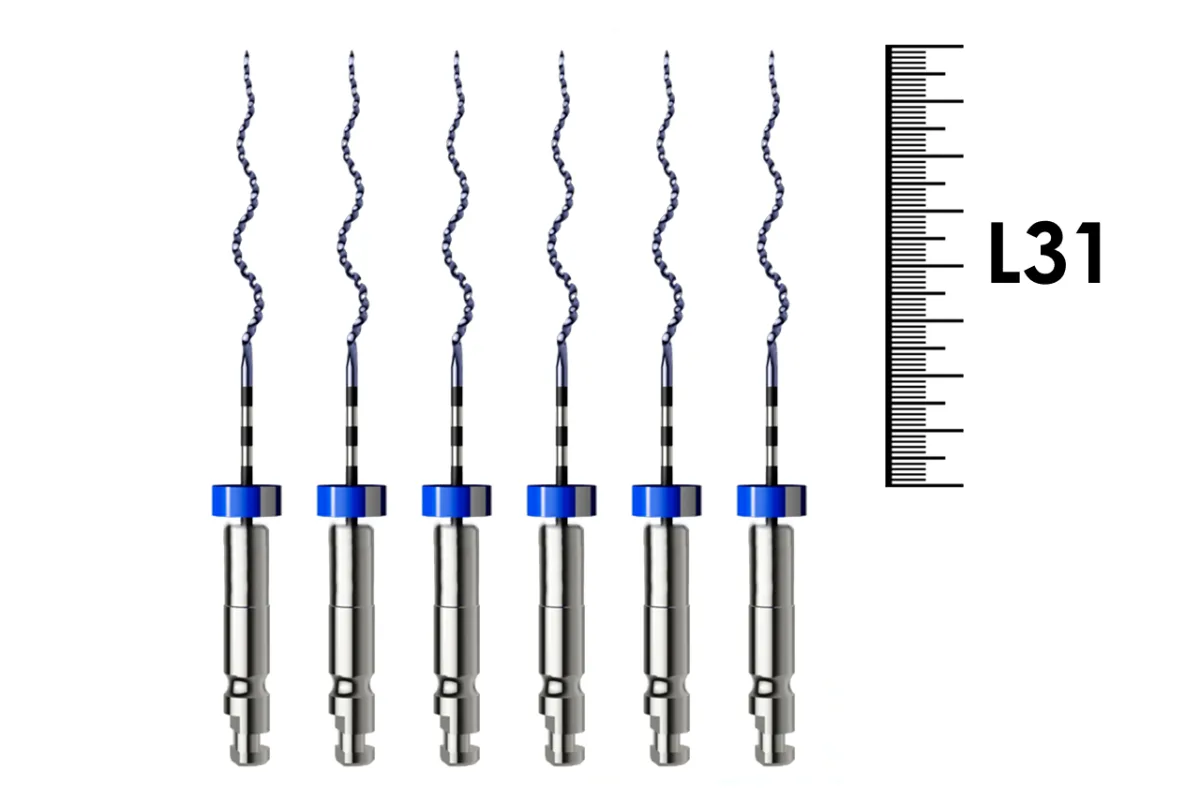 XP-endo Shaper 31мм №30 (6 шт), FKG - машинные файлы, стерильные