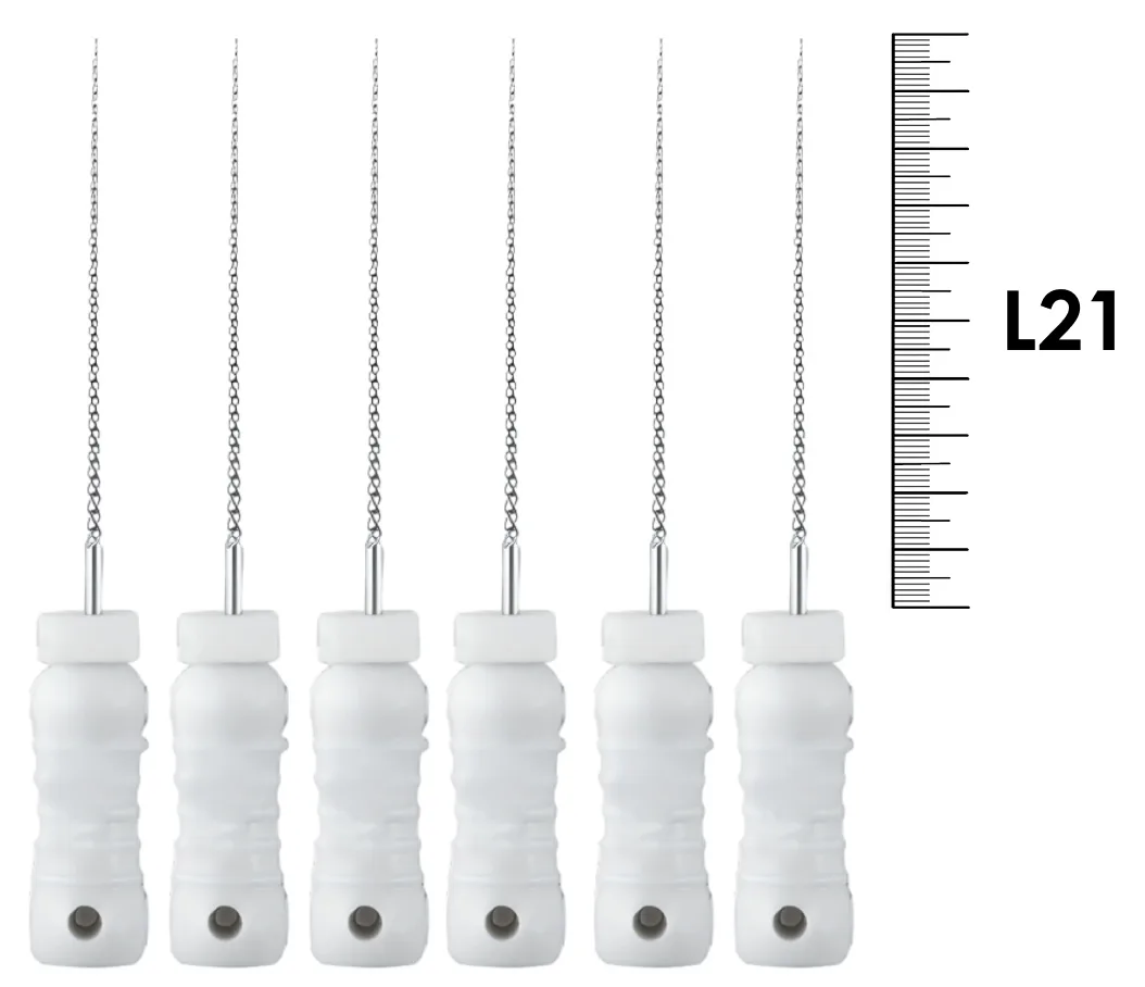 K-Reamer ReadySteel 21мм №45 (6 шт), Dentsply Sirona - ручные файлы, каналорасширители, в стерильном блистере