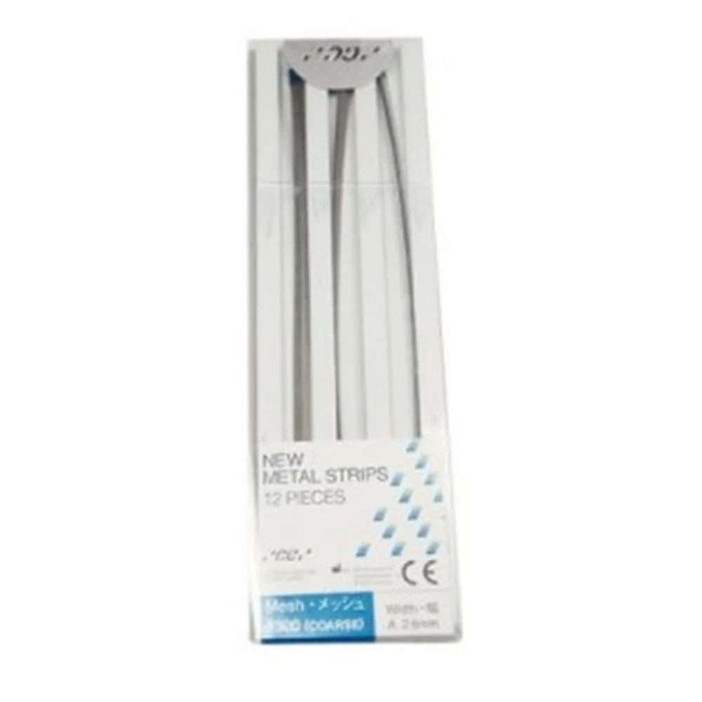 Metal Strips металлические штрипсы Голубые №300 (Coarse), 12шт, GC