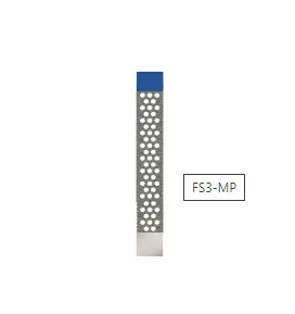 Штрипсы FS3-MP, NTI - металлические, перфорированные