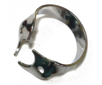 Gloss Finish Wingless Clamps #W8A - Полированные бескрылые кламмеры