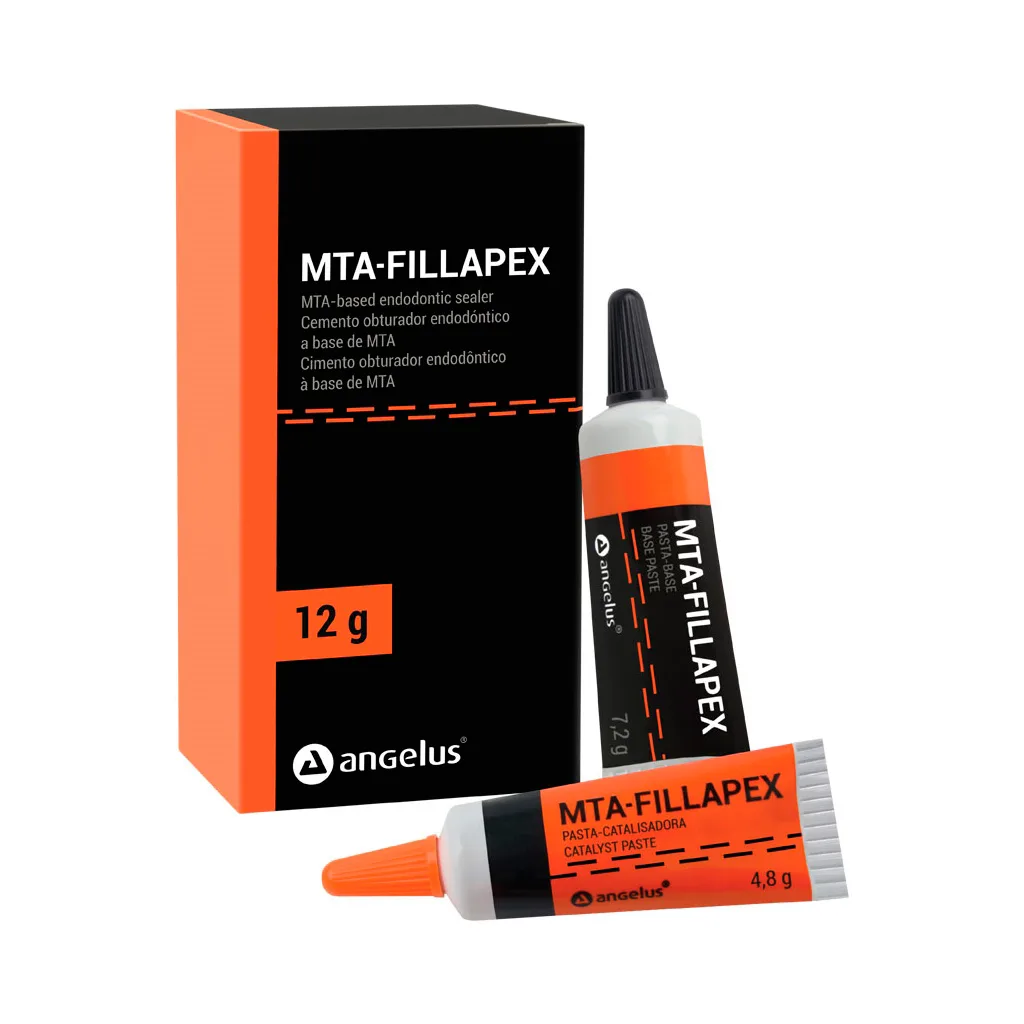 MTA-Fillapex, уп/12 г (база - 7,2 г паста, катализатор - 4,8 г паста, 1 палетка для замешивания)