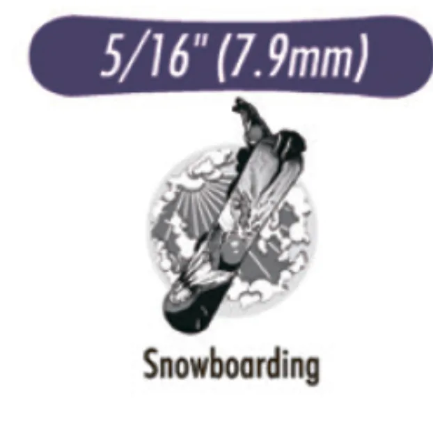 Резиновая тяга Snowboarding (Cноуборд) (5/16) 8 mm Heavy (6 oz.)