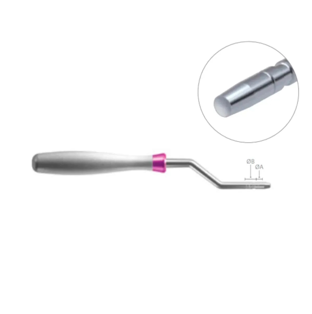 Остеотом вогнутый Dentium XOF48B1 - (1шт.)