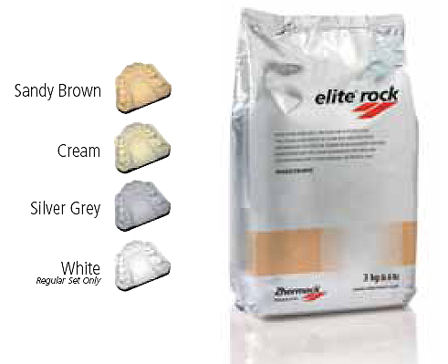 Elite Rock (25kg) серебристый серый