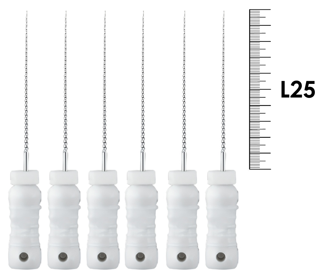 K-Reamer ReadySteel 25мм №90 (6 шт), Dentsply Sirona - ручные файлы, каналорасширители, в стерильном блистере