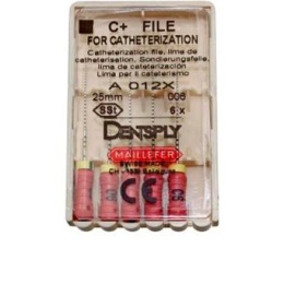 C+File catheterization 25мм №06 (6 шт), Dentsply Sirona - ручные файлы, каналорасширители для катетеризации