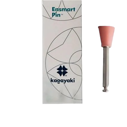 Полиры силиконовые Ensmart Pin Чашка(роз. мяг.), 10шт. на метал.ножке, (ENP 32-3S), Kagayaki