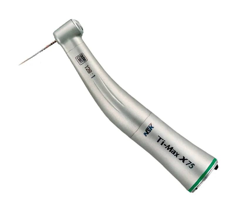 NSK Nakanishi Ti-Max X75 - угловой наконечник без оптики для Ni-Ti файлов, 128:1